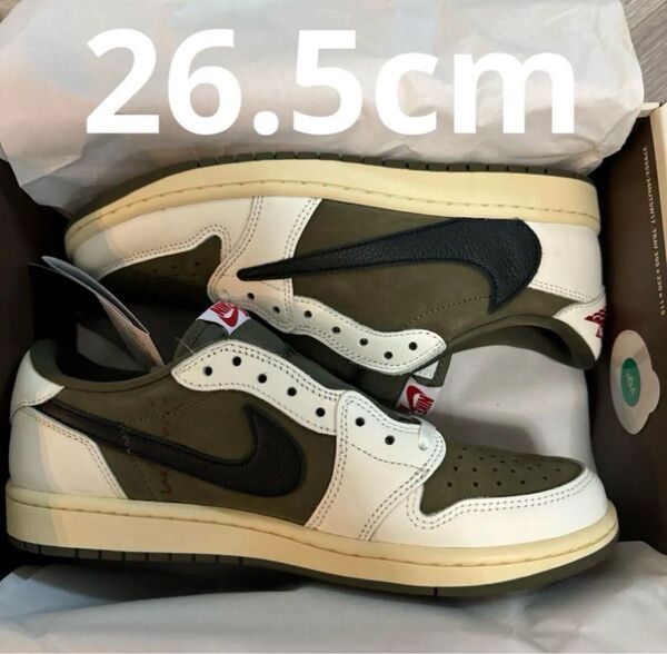 Nike エアジョーダン1 Low トラヴィススコット リバースオリーブ