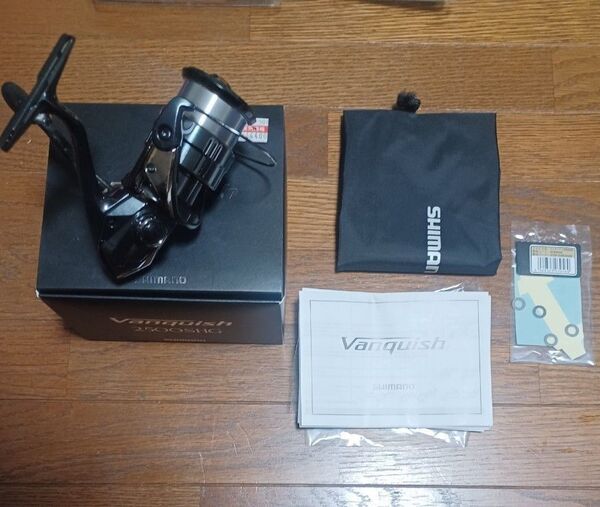 初夏 セール 19 ヴァンキシュ 2500SHG シマノ スピニング 美品 不具合なし SHIMANO