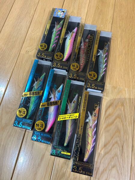 未使用 スクイッドマニア ワイルドチェイス ウェーブハンター SQUID MANIA WAVE HUNTER 3.5号 特注