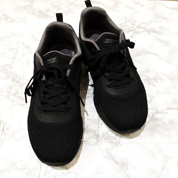 SKECHERS スケッチャーズシューズ 24.5cm ブラック