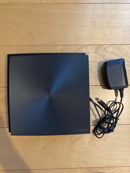 IO DATE DN-DAX1800GR Wi-Fi ワイファイ 無線LAN ルーター 美品 充電器付き ブラック I O