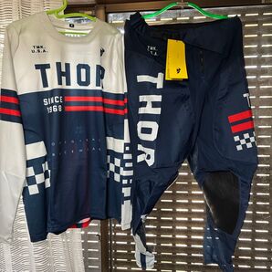 THOR モトクロスウェア上下セット M/32 オフロード