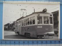 写真 古写真 電車 鉄道 鉄道写真 路面電車 1002号 昭和30年代後半 (J28)_画像1