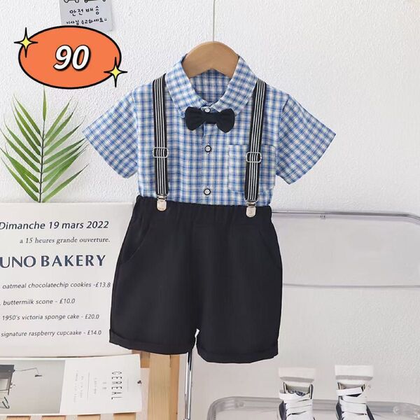 ☆新品☆フォーマル 男の子 セットアップ 入園式 結婚式 スーツ 90cm