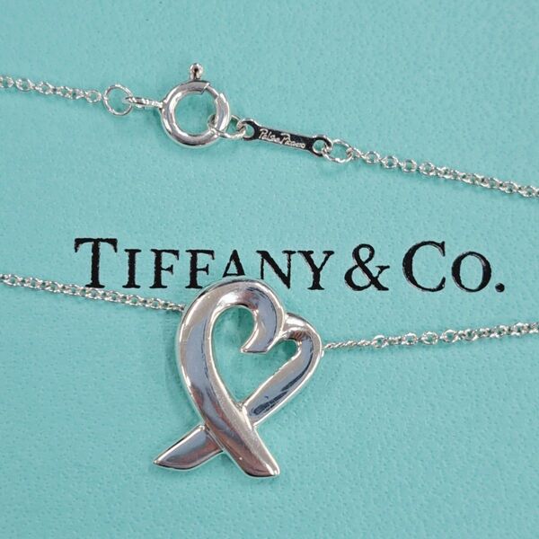 TIFFANY & Co ティファニー ラビングハート シルバー ネックレス 925 パロマピカソ 新品仕上げ