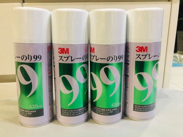 3M スプレーのり99 430ml 4本セット