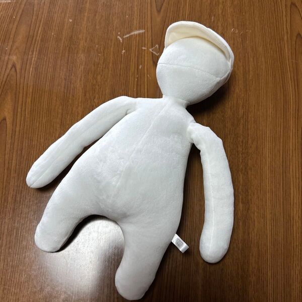 HUMAN Fal l Flat ぬいぐるみ 白 人形