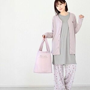 【新品未着用】しまむら MUMU ルームウェアセット ハッピーバッグ ピンク L