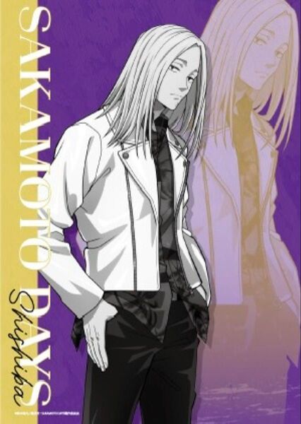 SAKAMOTO DAYS サカモトデイズ eeoくじ 神々廻 クリアポスター ライダース