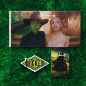 ウィキッド 日本限定グッズ 一番くじ 映画『ウィキッド ふたりの魔女』Wicked チケホル 映画 チケットホルダー&ステッカー