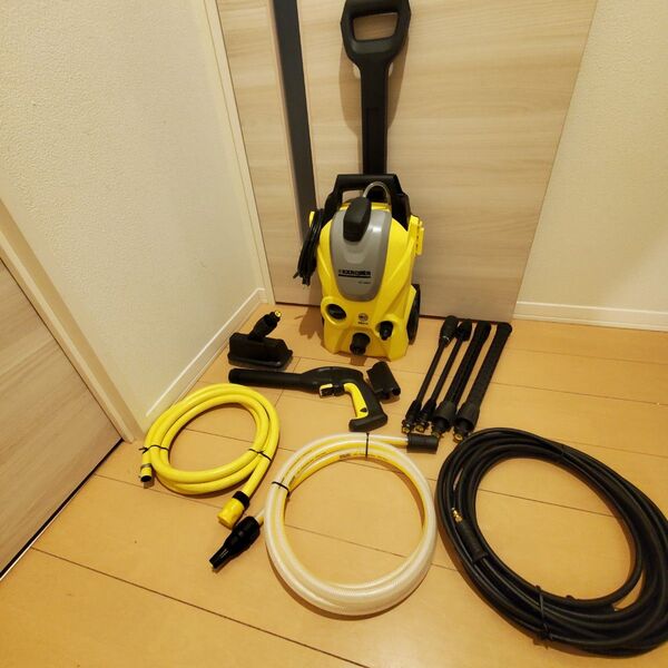 ケルヒャー 高圧洗浄機 K3 サイレント 50Hz東日本静音設計のKARCHER K3 silent高圧洗浄機、オマケホース付き