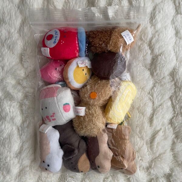 つぶらな瞳 つぶらな瞳シリーズ ぷちマスコット つぶらな瞳のいちごフェア つぶらな瞳の犬と猫 つぶらな瞳の和食屋 13個セット