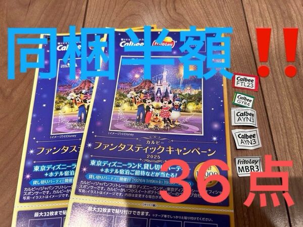 Calbee 応募券36点 カルビー ファンタスティックキャンペーン