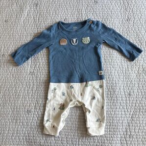 【F&F】ベビー服 0〜3ヶ月 ロンパース