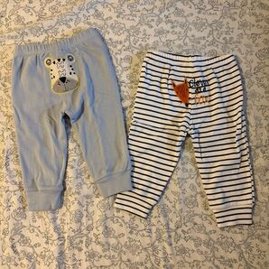 ベビー服 2枚セット トラ柄 キツネ柄 70サイズ