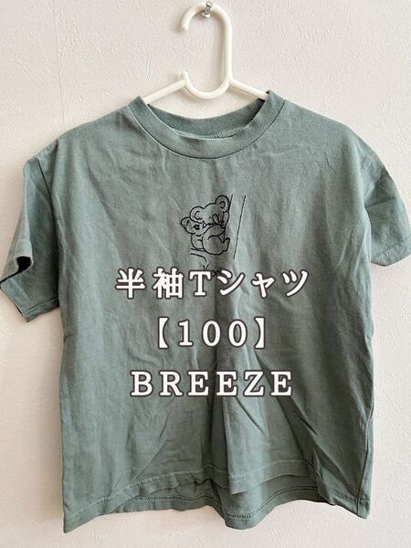 半袖Tシャツ【100サイズ】 BREEZE 子供服 キッズ 100 コアラ 100サイズ Tシャツ 半袖 男の子 女の子 グリーン