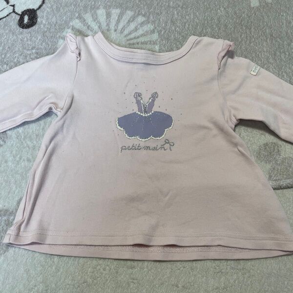 プティマイン プティプラ ロンT Tシャツ キッズ 長袖Tシャツ 子供服