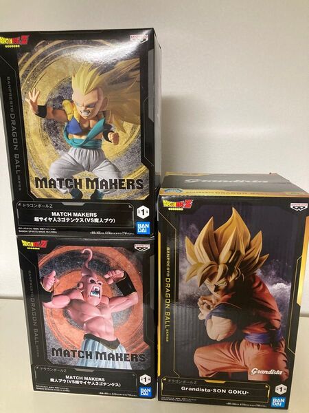 ドラゴンボール Grandista 孫悟空 MATCH MAKERS フィギュア 3体セット