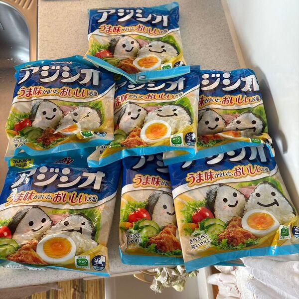 アジシオ うま味がきいた、おいしいお塩 300㌘7袋まとめ売り