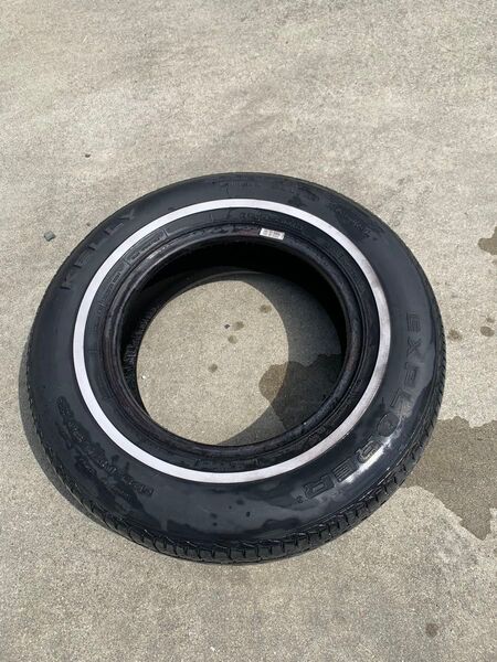 175/80R13 タイヤのみ 3本 KELLY ホワイトリボン