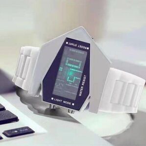 新品 スクエア デザイン多機能 デジタルウォッチyd8dq9