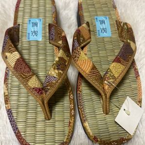 新品 未使用 涼風 草履サンダル L民藝品