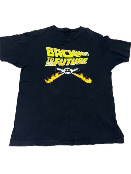 ☆《L》00s'tultex BACK TO THE FUTURE バックトゥザフューチャー ムービーTシャツ