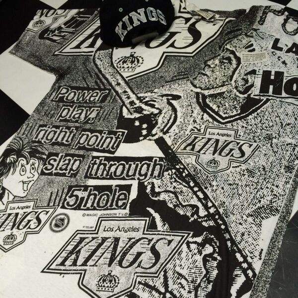 90s Magic Johnson T’s NHL LA Kings