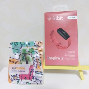 新品未使用 fitbit inspire2 ピンク ディスプレイ