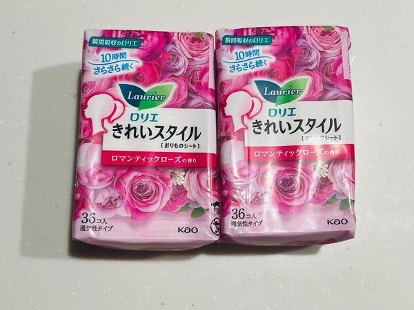 ロリエ きれいスタイル おりものシート 36枚入り×2
