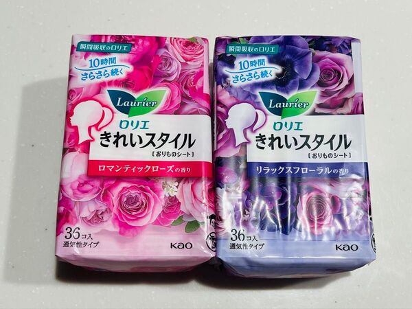 ロリエ きれいスタイル おりものシート 36枚入り×2