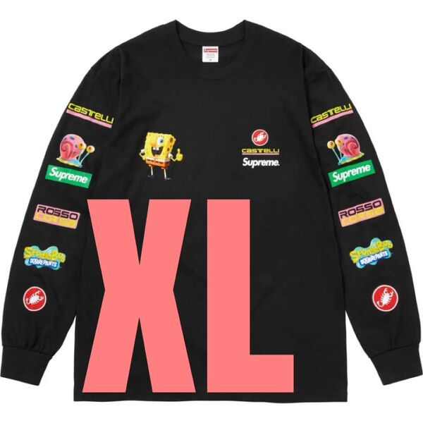Supreme/SpongeBob SquarePants/Castelli Racing L/S Tee
