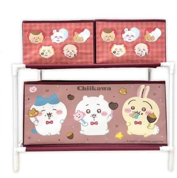 【新品未開封】 ちいかわ3ボックス付き収納ケース
