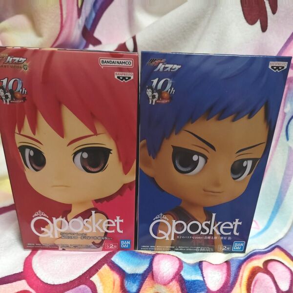 【箱ダメージあり】黒子のバスケ Qposket -緑間真太郎・赤司征十郎-劇場版ver.-青峰大輝・篠原敦-2体セット