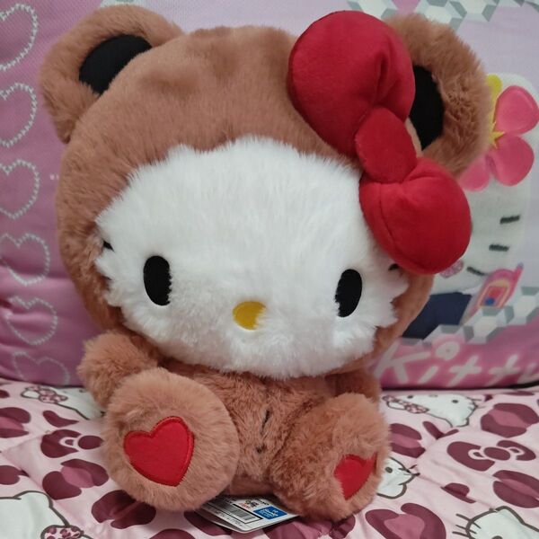 【新品】サンリオキャラクターズBEARSドールBIGタイプ ハローキティ ぬいぐるみ