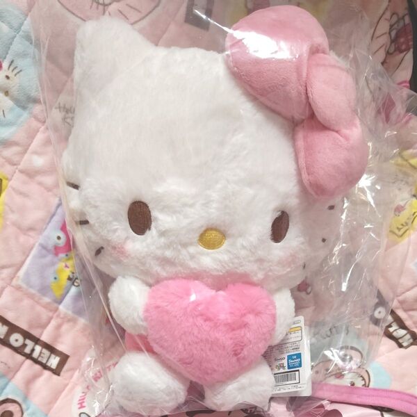 【新品】ハローキティ サンリオキャラクターズももいろハートドールBIGタイプ サンリオ