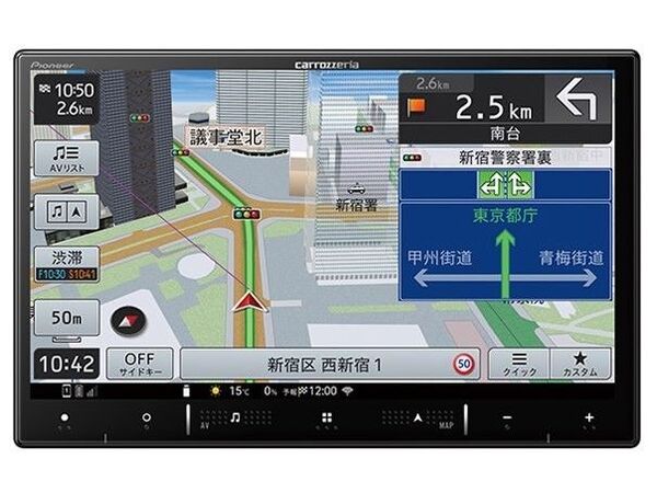 新品未使用 カロッツェリア 楽ナビ カーナビ AVIC-RL821-D 8インチ フルセグ DVD HDMI 2024年モデル