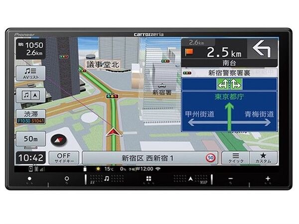 新品未使用 カロッツェリア 楽ナビ カーナビ AVIC-RZ821-D フルセグ DVD Bluetooth 2024年モデル