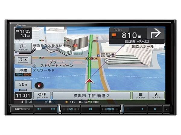 新品未使用 カロッツェリア 楽ナビ カーナビ AVIC-RZ812-D フルセグ DVD Bluetooth HDMI