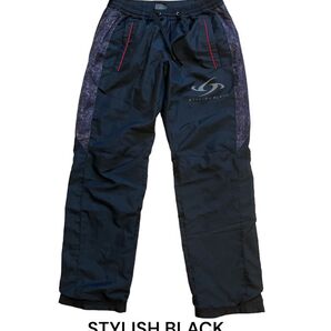 STYLISH BLACK ナイロンパンツ Sサイズ ブラック