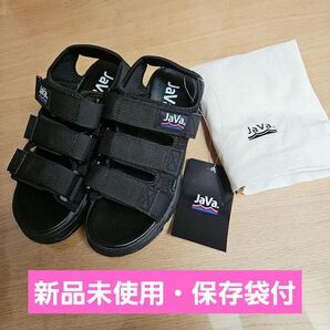 新品未使用 JaVa コラボ 大人カジュアル 軽量&厚底 スポーツサンダル サイズ23.5