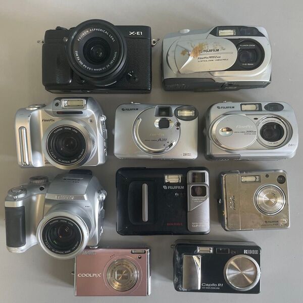 カメラ 色々まとめ FUJIFILM NIKON RICOH X-E1 ジャンク 富士フイルム ニコン リコー
