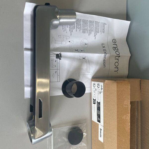 エルゴトロン 延長用 アーム 単体 シルバー LCD Mount Arm Ergotron LX 45-241-026 アルミ