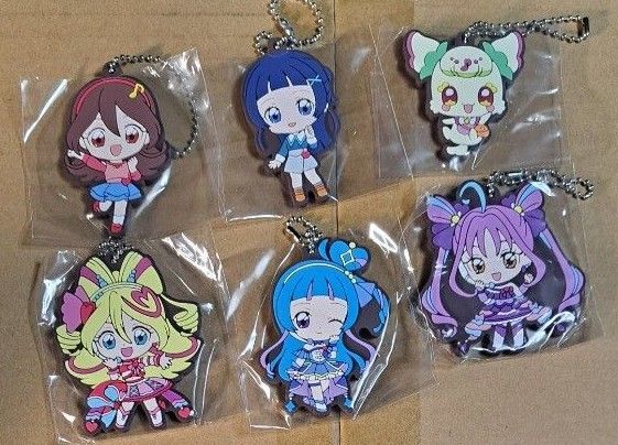 キミとアイドルプリキュア カプセルラバーマスコット1 6種セット