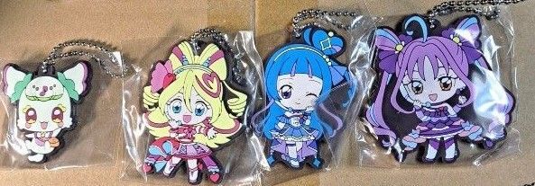 キミとアイドルプリキュア カプセルラバーマスコット1 4種セット