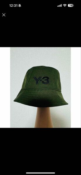 Y-3 バケットハット カーキ