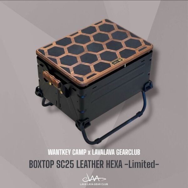 WANTKEY CAMP x LAVALAVA BOXTOP レザー HEXA