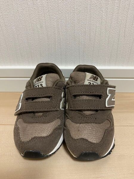 ニューバランス スニーカー キッズ ベビー ブラウン 13㎝