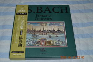 ba is large complete set of works / no. 5 volume concerto obi attaching MA 9008/18 *11 sheets set LP BOX