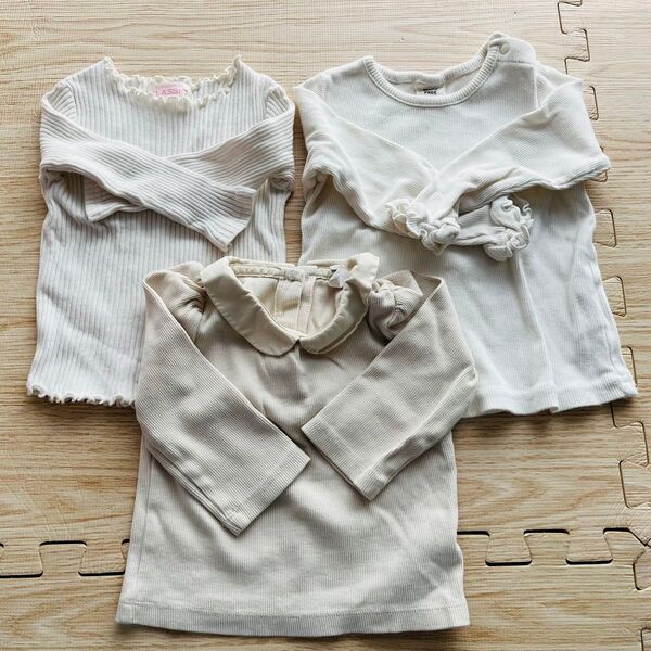 まとめ売り長袖Tシャツ 80cm